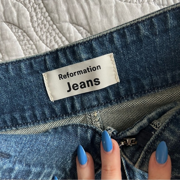 Reformation Jeans - Kayo High & Skinny Kean - Erie - Picture 5 of 13